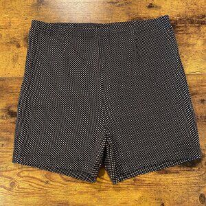 Love University Polka Dot Printed High Rise Pull-On Biker Shorts